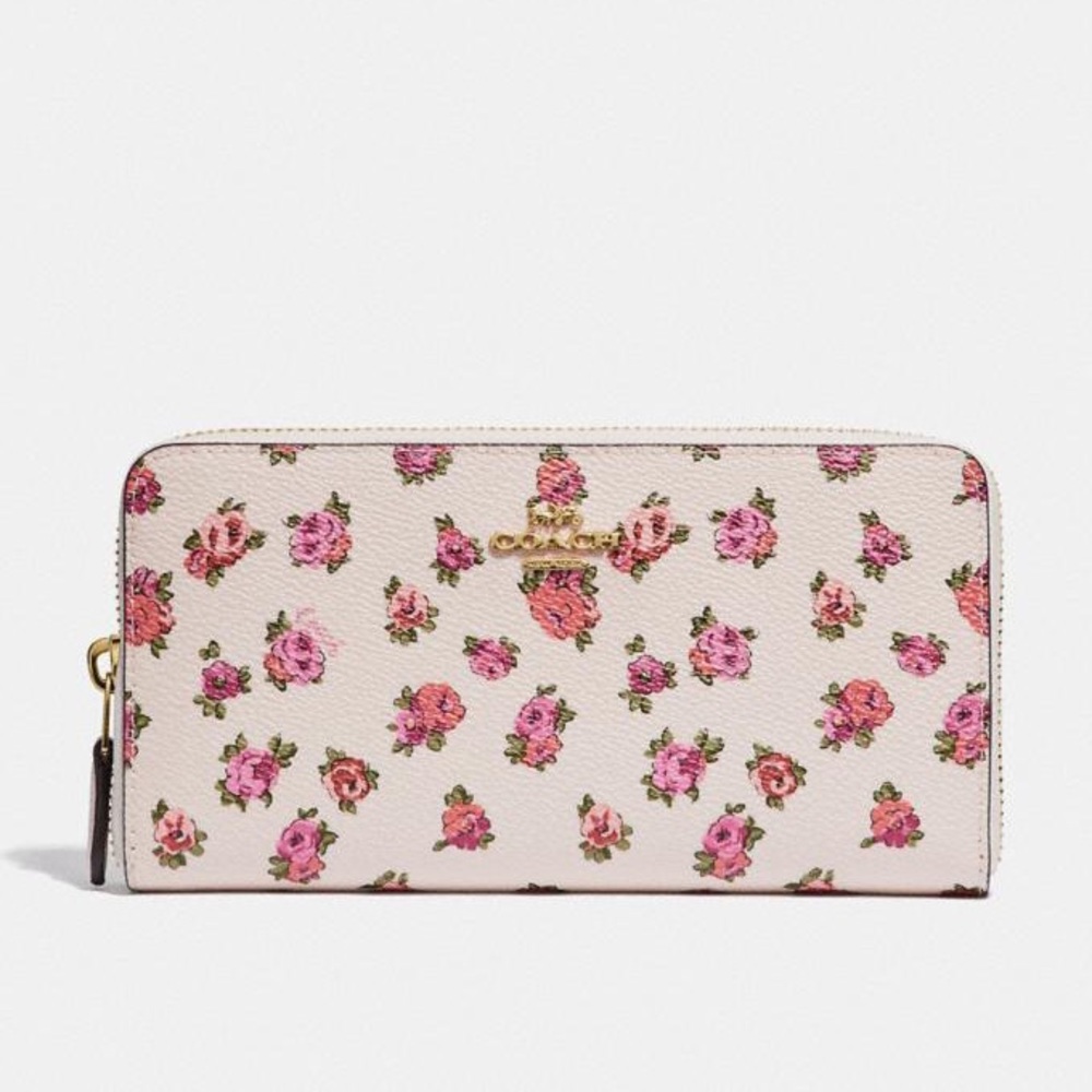 NEW! Coach Acordian Zip Wallet